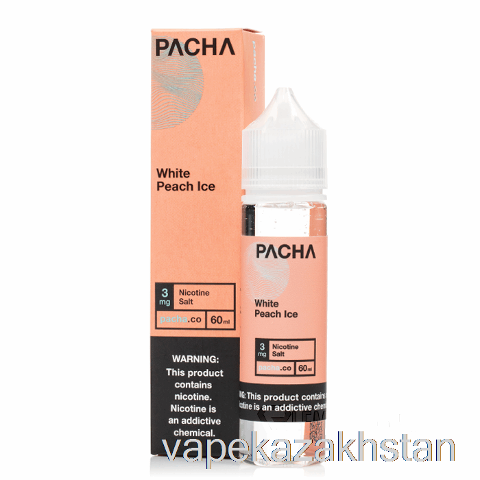 Vape Smoke White Peach Ice - Pacha - 60mL 6mg